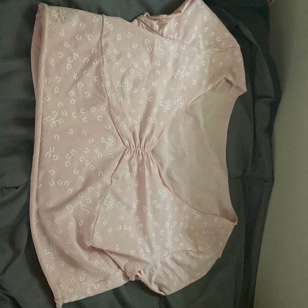 Pink crop top just like the green and blue one I posted